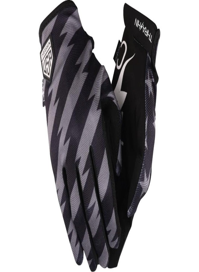 Thrashin Supply Stealth Mens Textile Gloves Black/Black LG - Image 1